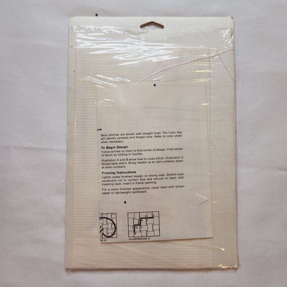 WonderArt Counted Cross Stitch Kit Country Baking #5402 New Open Package 8 x 10 - Picture 6 of 6